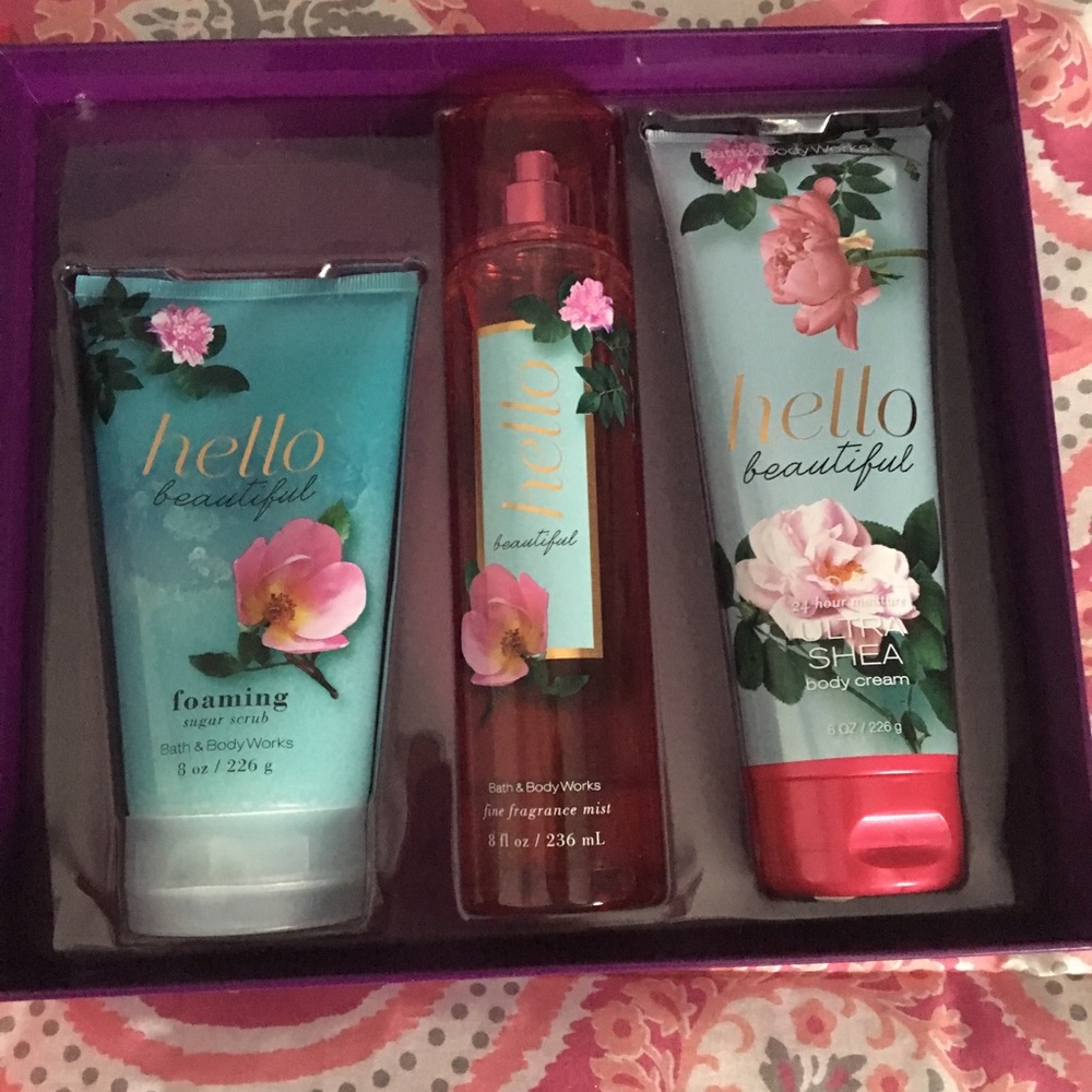 Bath and body gift set